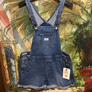 Levi’s Premium Plus Shortalls NWT